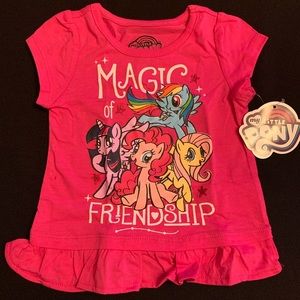 My Little Pony little girl’s short sleeve shirt